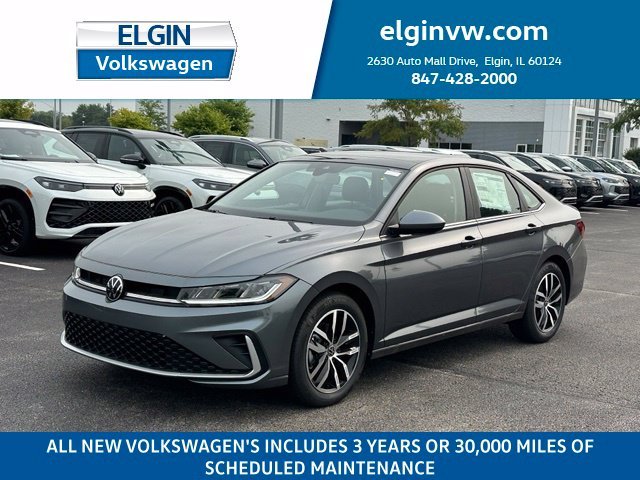 Platinum Gray Metallic 2026 Volkswagen Jetta Sedan Front-Wheel Drive Automatic