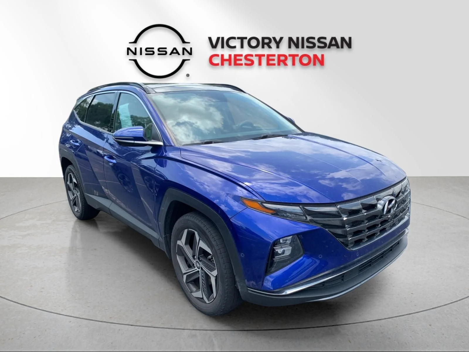 Used 2022 Blue Hyundai Limited image 4