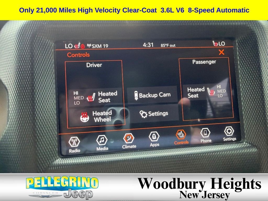 Certified Used 2022 Yellow Jeep Unlimited High Tide image 34