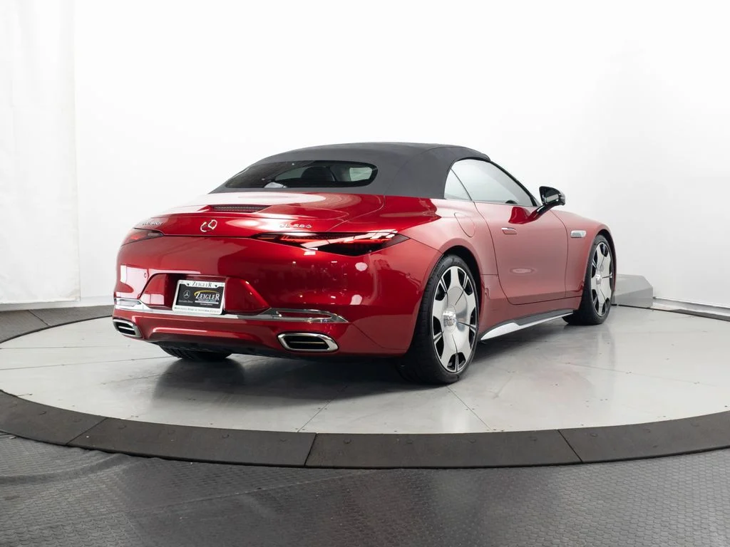Certified Used 2026 MANUFAKTUR Garnet Red Metallic (Red Ambiance) Mercedes-Benz Maybach SL 680 image 32