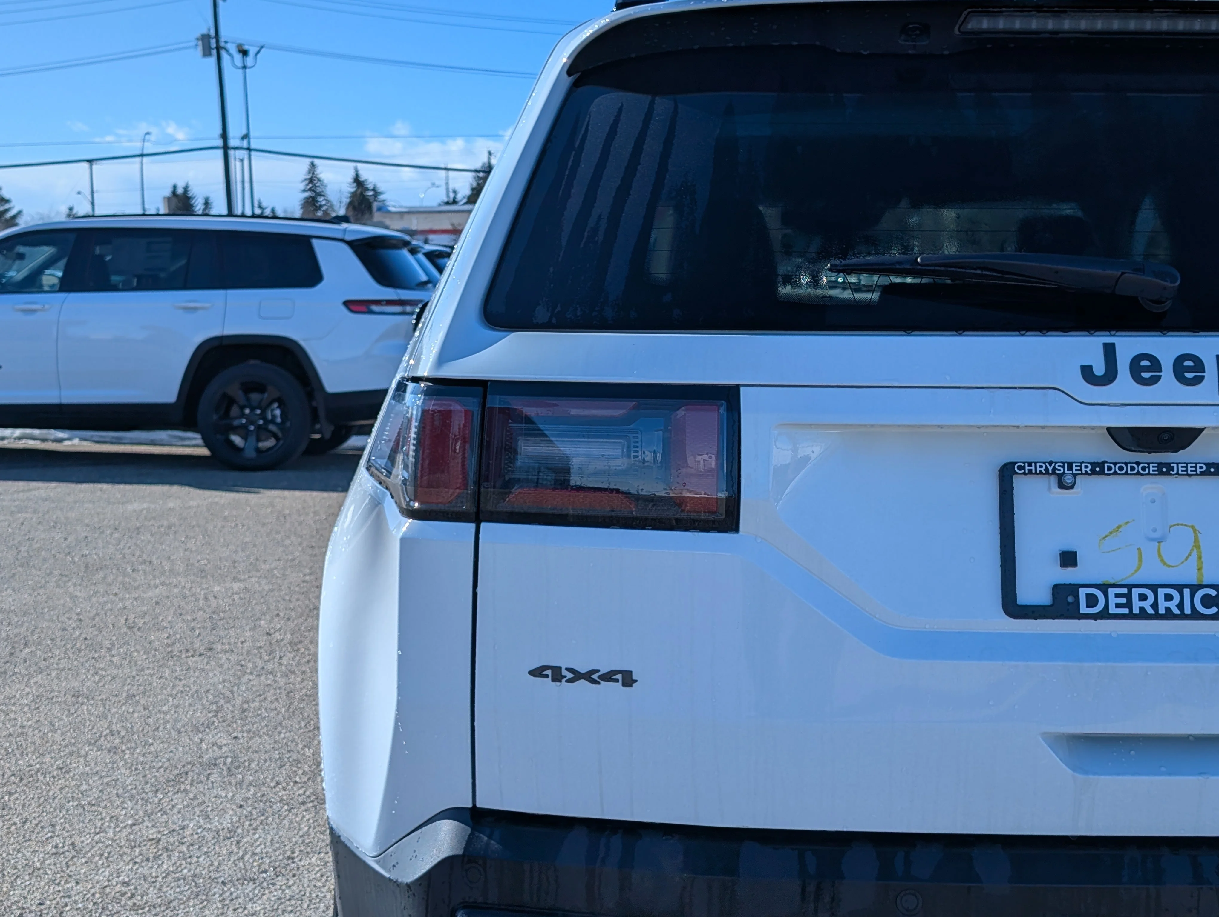 New 2026 Bright White Jeep Limited image 13