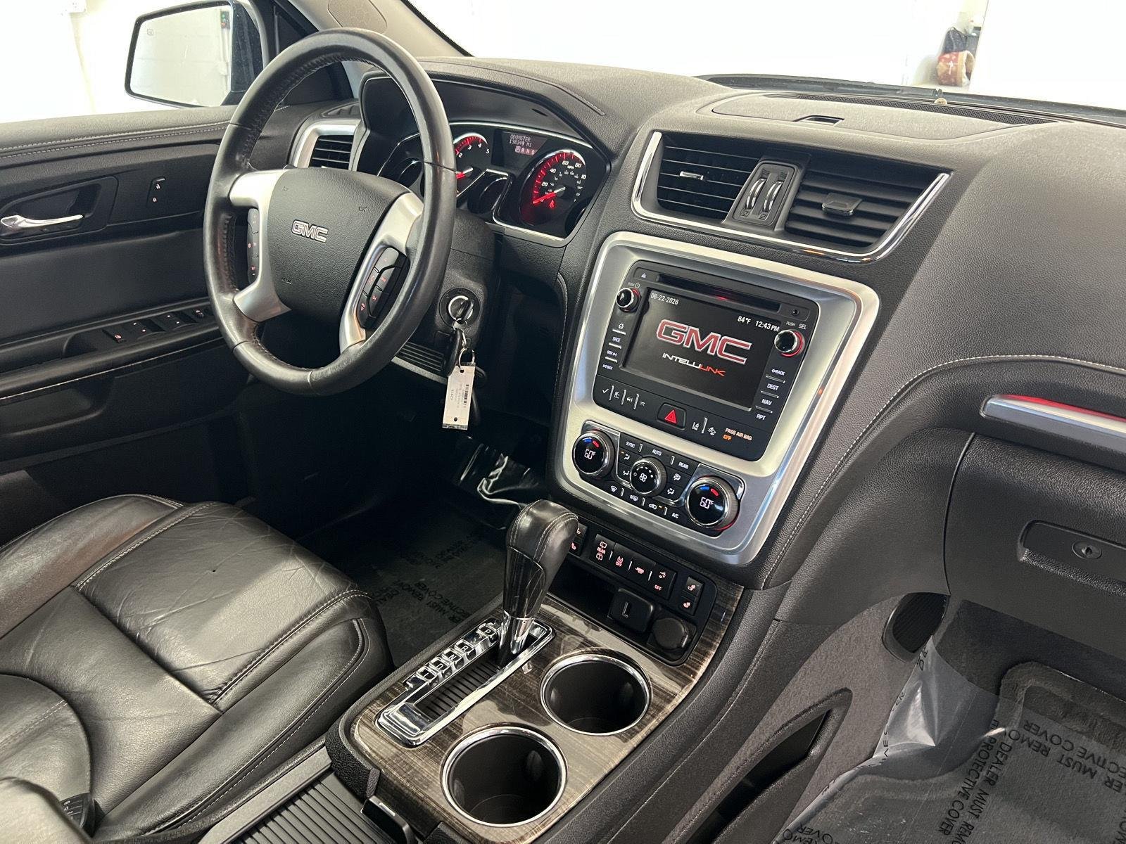 Used 2015 Dark Sapphire Blue Metallic GMC SLT image 30