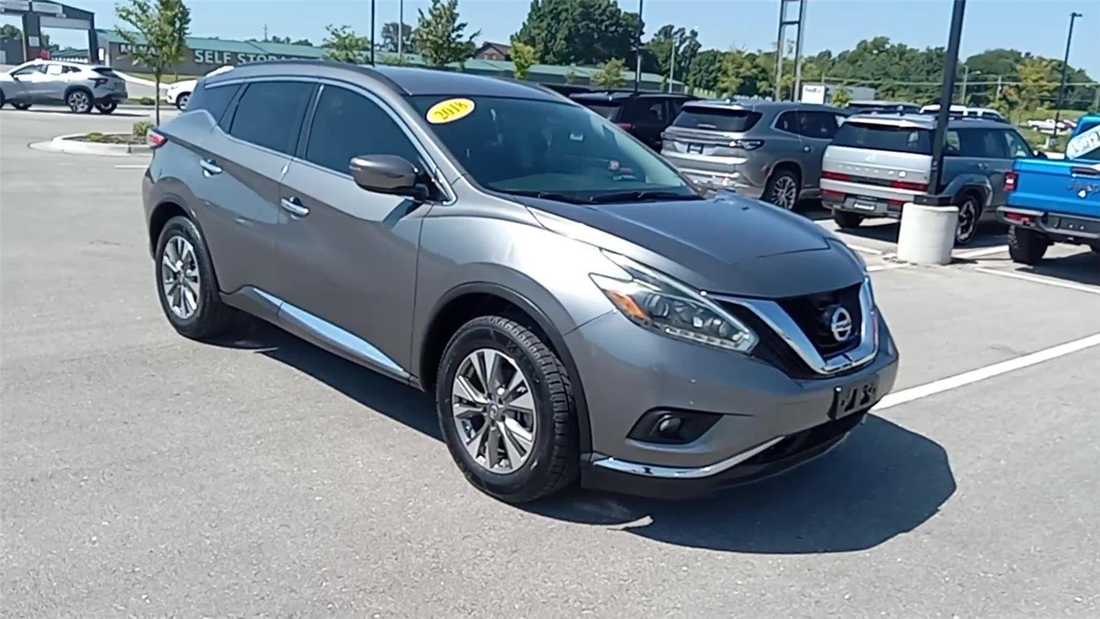 Used 2018 Nissan Murano SV with VIN 5N1AZ2MG8JN166313 for sale in Kansas City