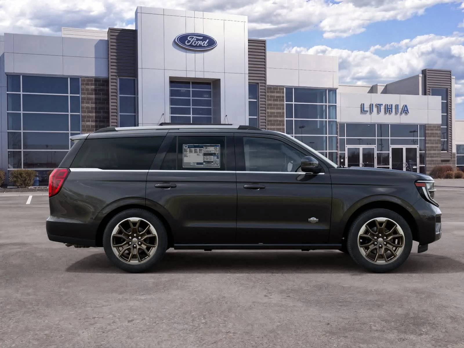 New 2027 Dark Matter Gray Metallic Ford King Ranch® image 5