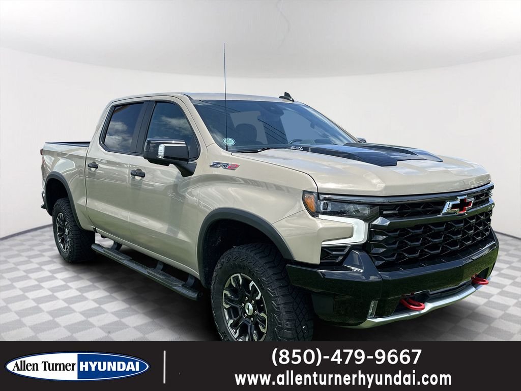Pre-Owned 2023 Chevrolet Silverado 1500 ZR2 4D Crew Cab in