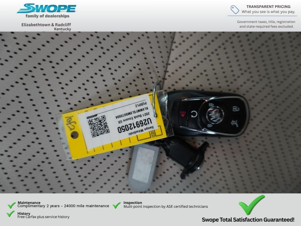 Used 2021 Black Currant Metallic Buick Essence image 30