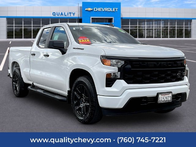 Certified Pre-Owned 2024 Chevrolet Silverado 1500 Custom Double Cab in ...