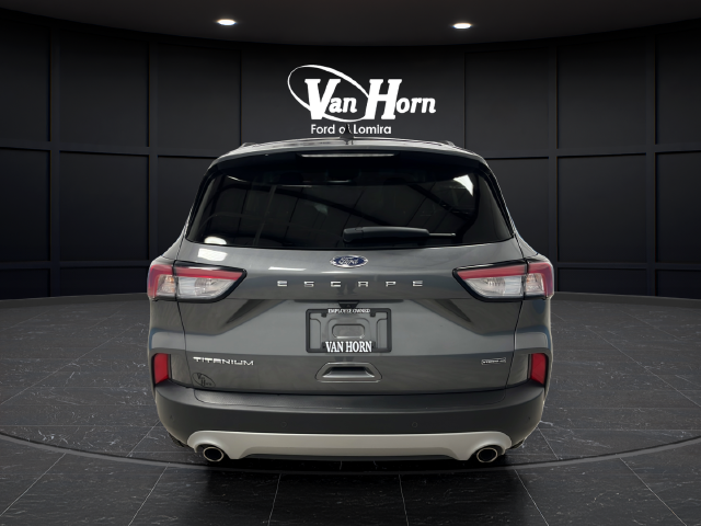 Used 2022 Carbonized Gray Metallic Ford Titanium image 6
