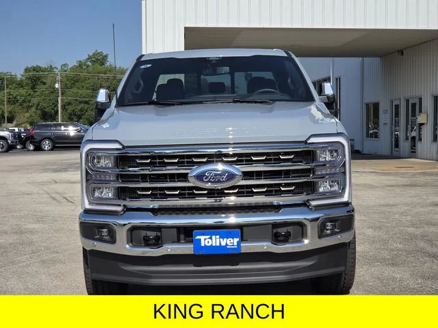 New 2026 Glacier Gray Metallic Tri-Coat Ford F-250® King Ranch® image 3