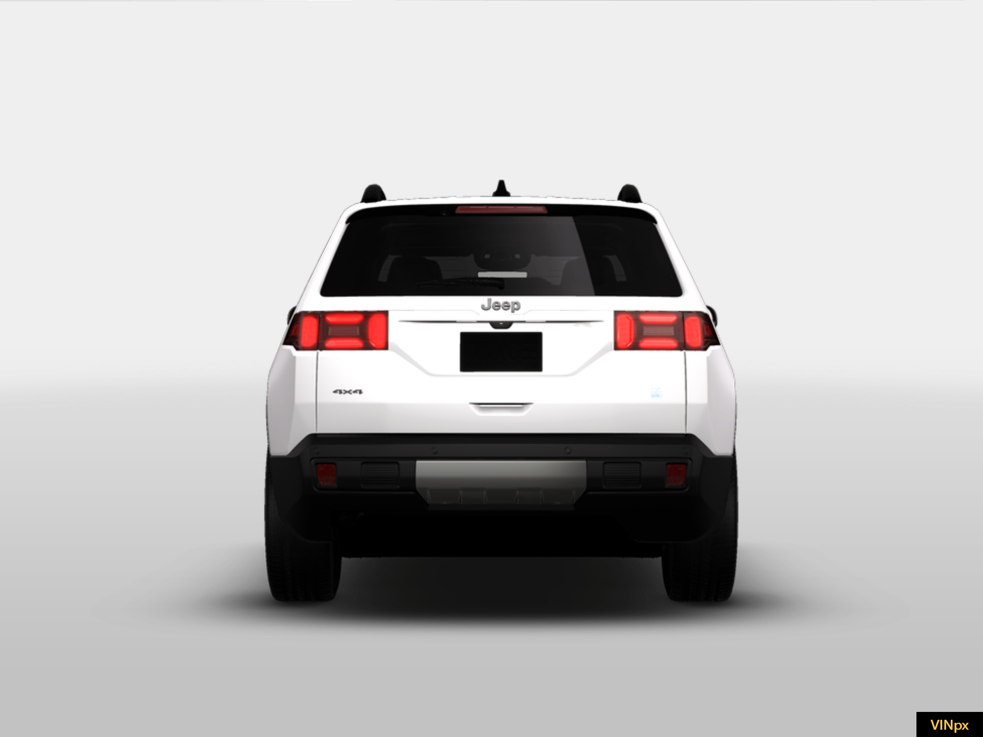 New 2026 Bright White Clear-Coat Exterior Paint Jeep  image 6