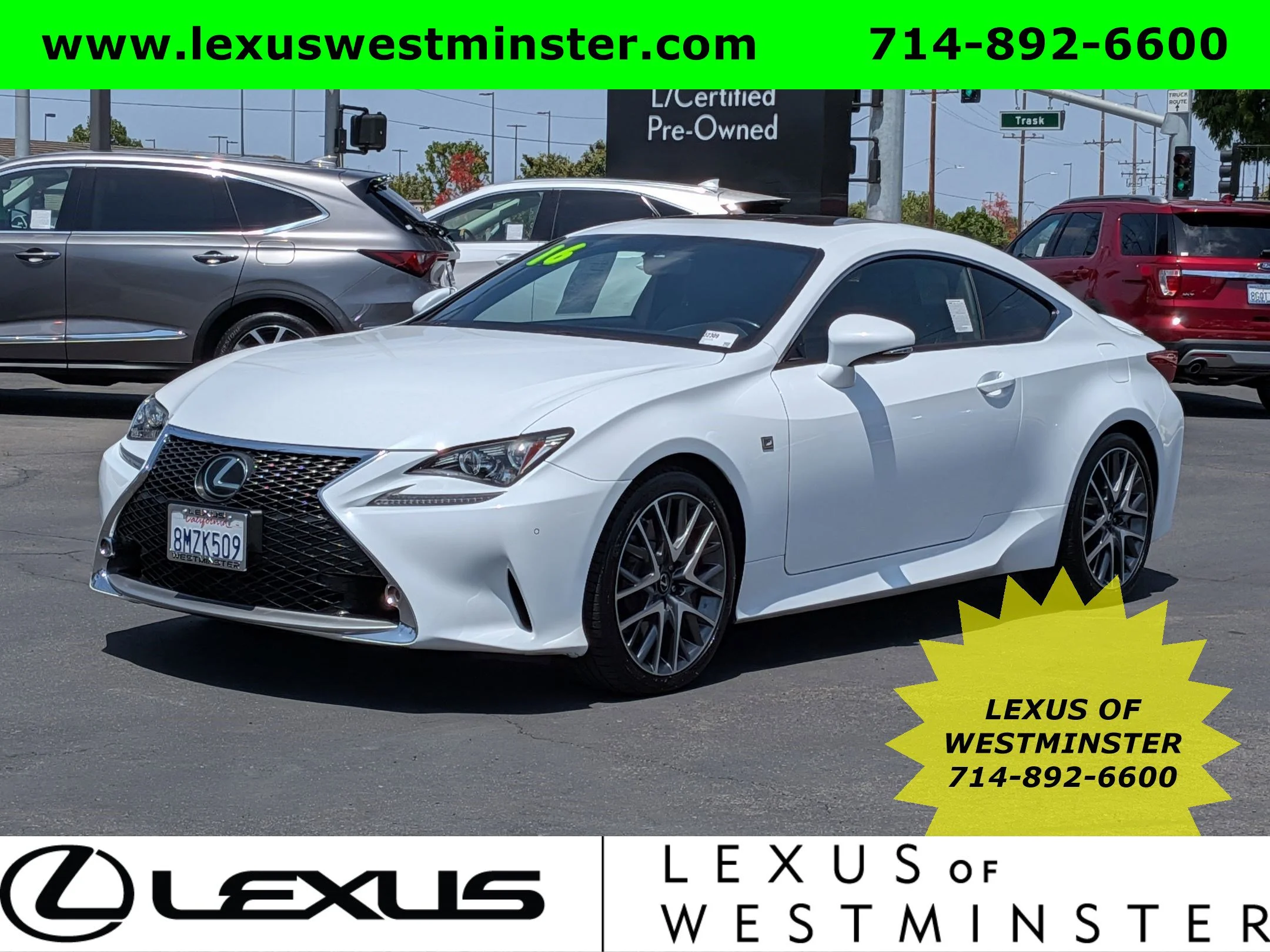2016 Lexus RC 350
