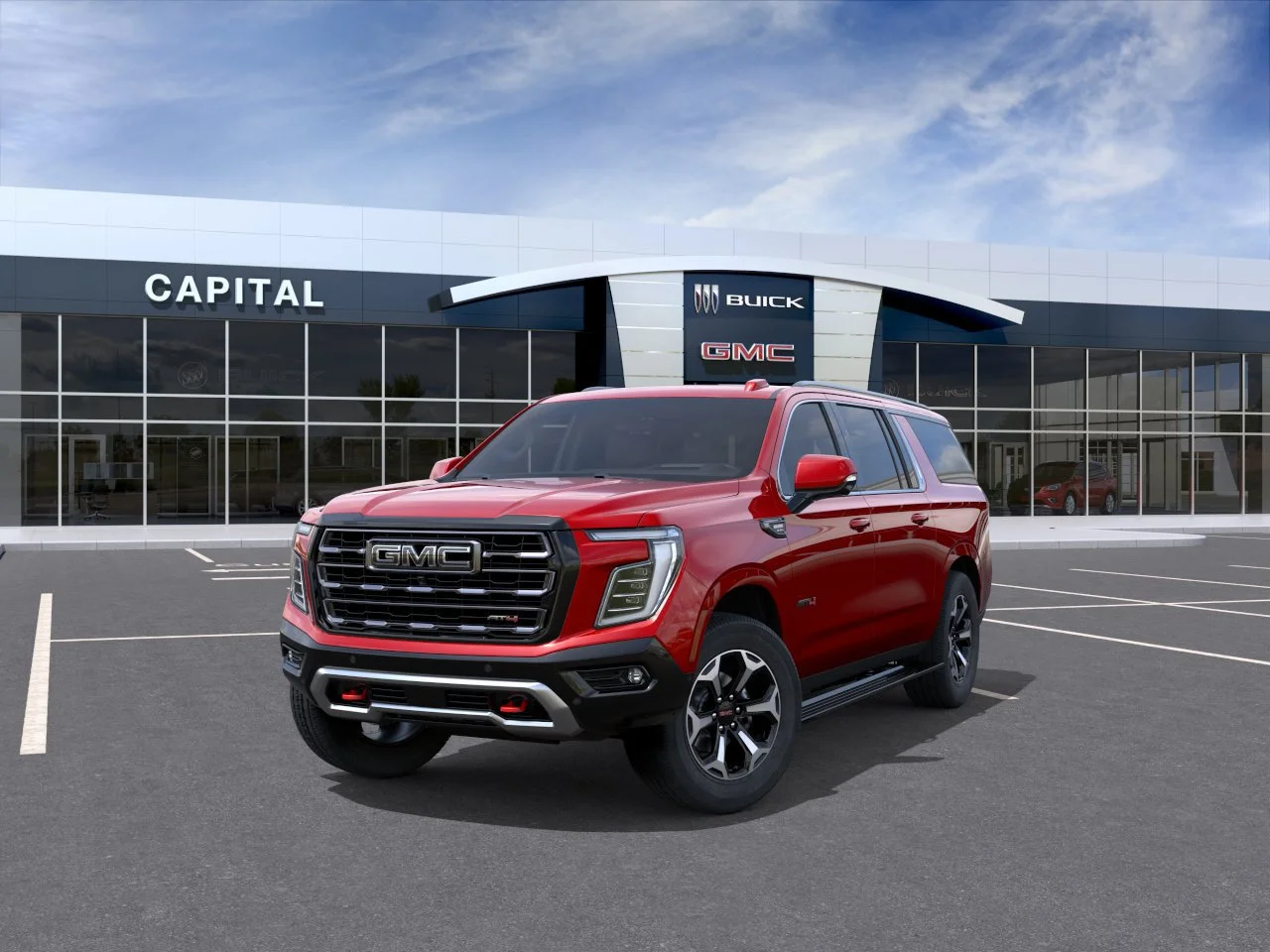 New 2026 Volcanic Red Tintcoat GMC AT4 Ultimate image 8