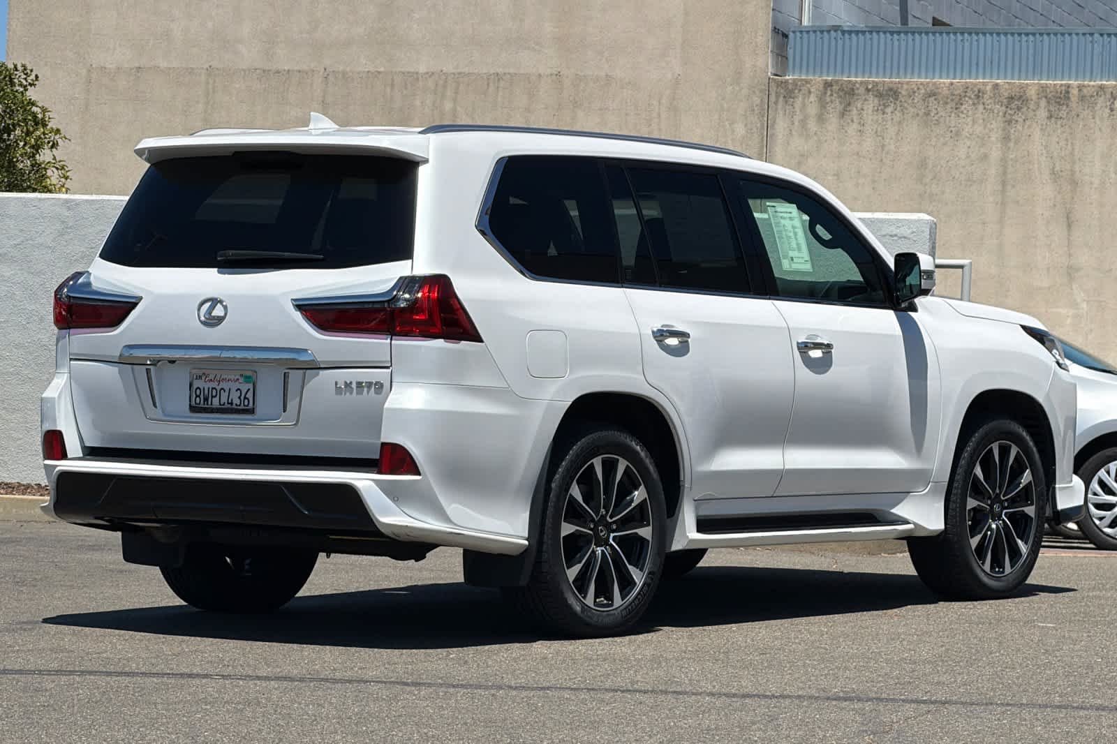 Certified Used 2021 EMINENT WHITE PEARL Lexus  image 2
