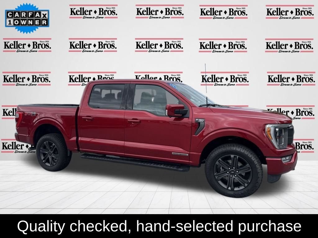Used 2023 Red Ford Lariat image 1