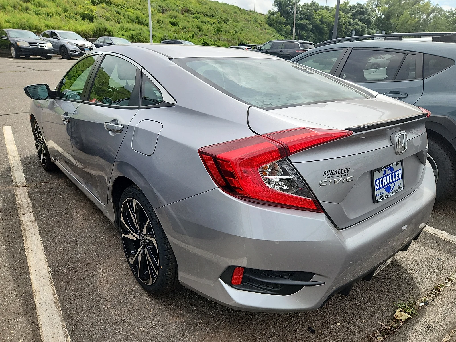 Certified Used 2019 Lunar Silver Metallic Honda Sport image 4