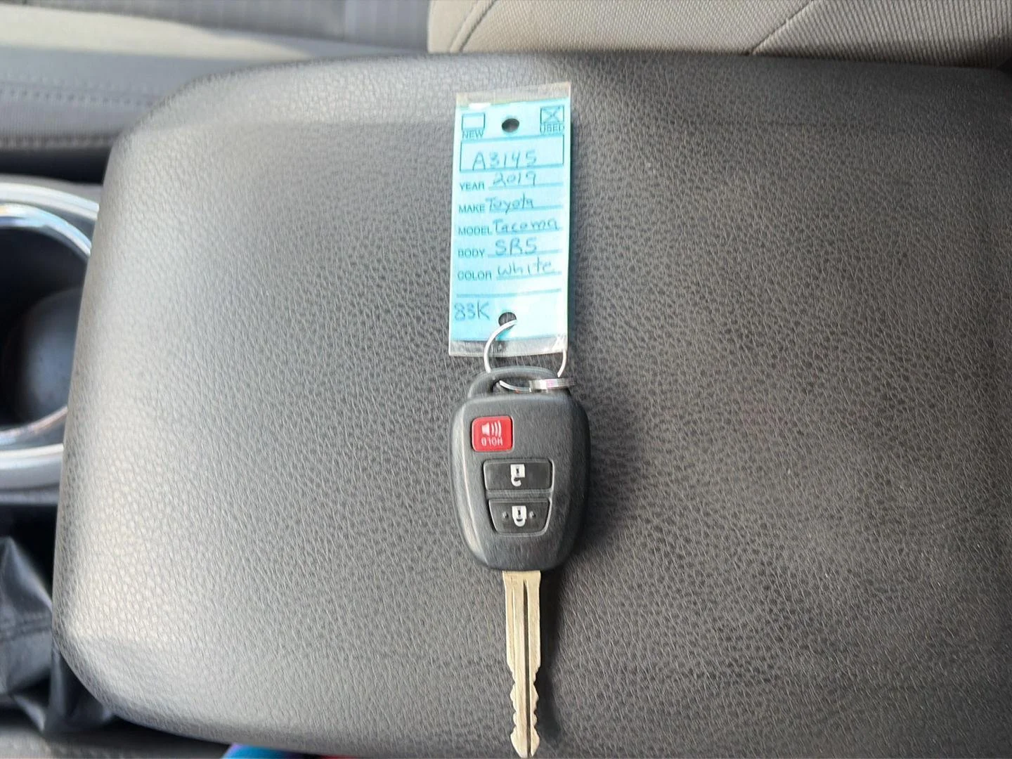 Certified Used 2019 Super White Toyota SR5 image 26