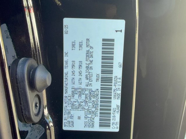 Certified Used 2025 Black Toyota SR image 34
