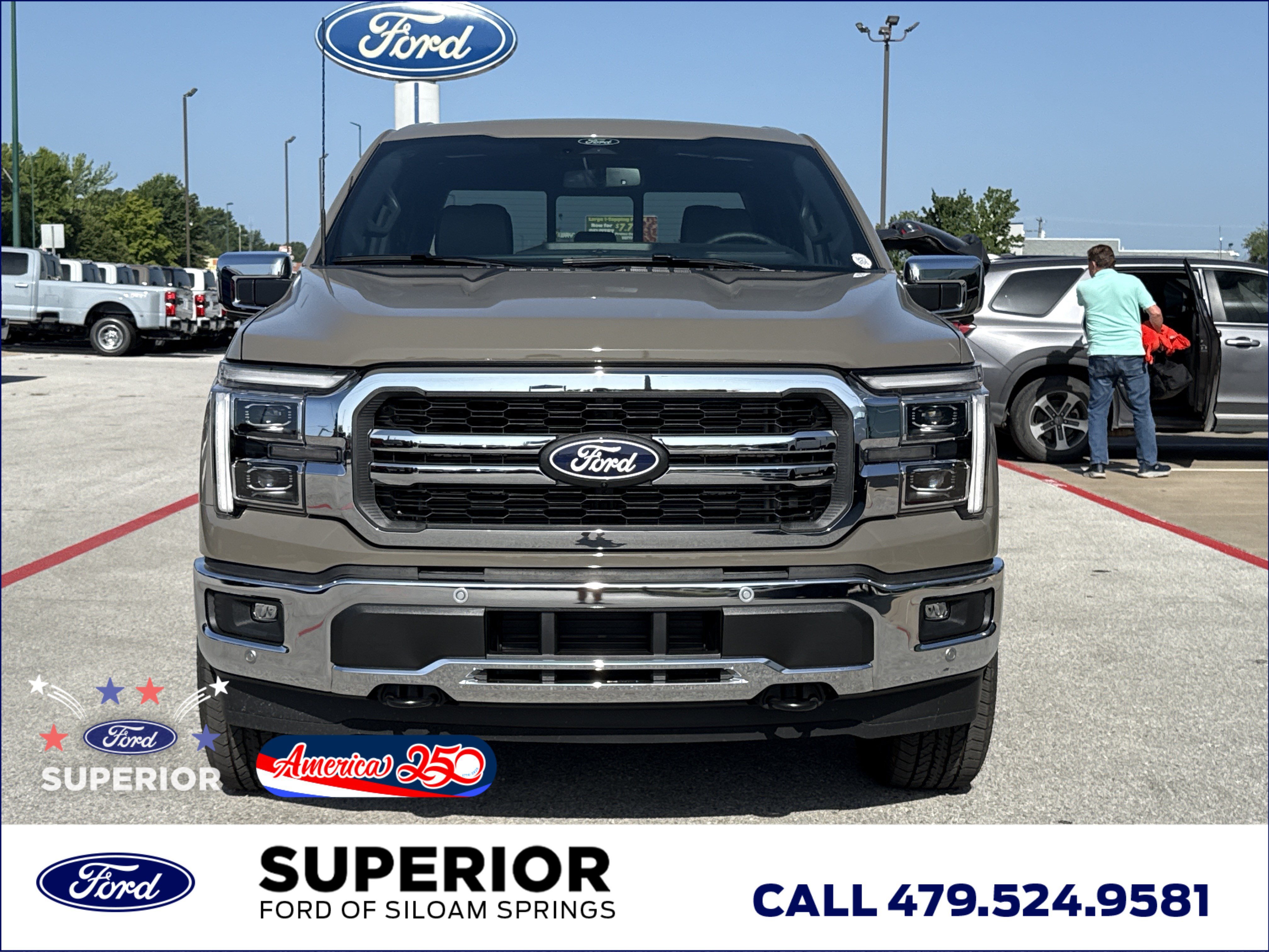 New 2026 Marsh Gray Ford Lariat 4WD image 12