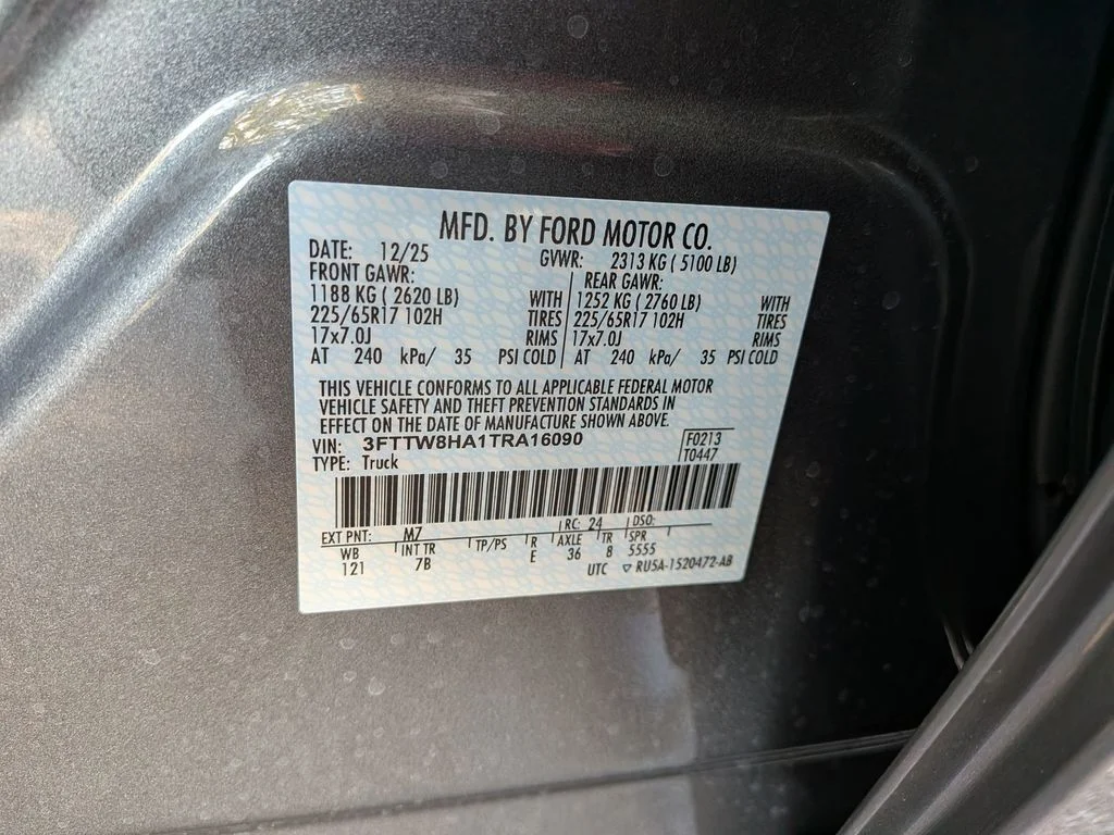 New 2026 Gray Ford XLT image 35