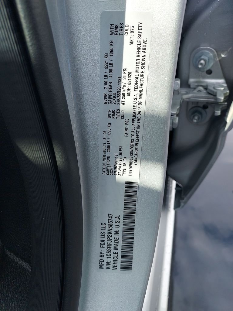 New 2027 Silver Ram Laramie image 24