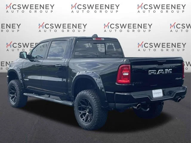 New 2025 Diamond Black Crystal Pearl-Coat Exterior Paint RAM Big Horn/Lone Star image 5