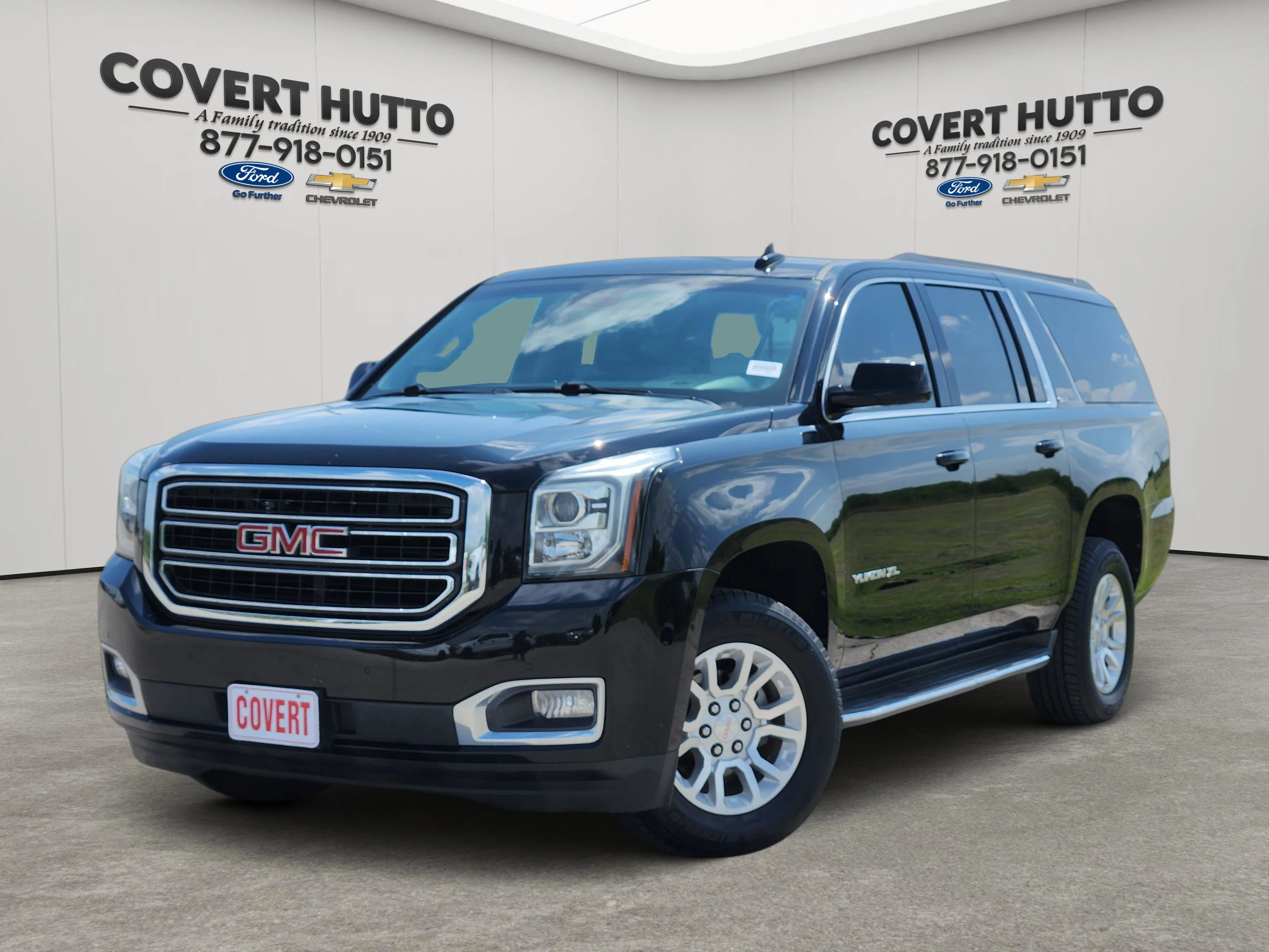Used 2018 Onyx Black GMC SLT image 1