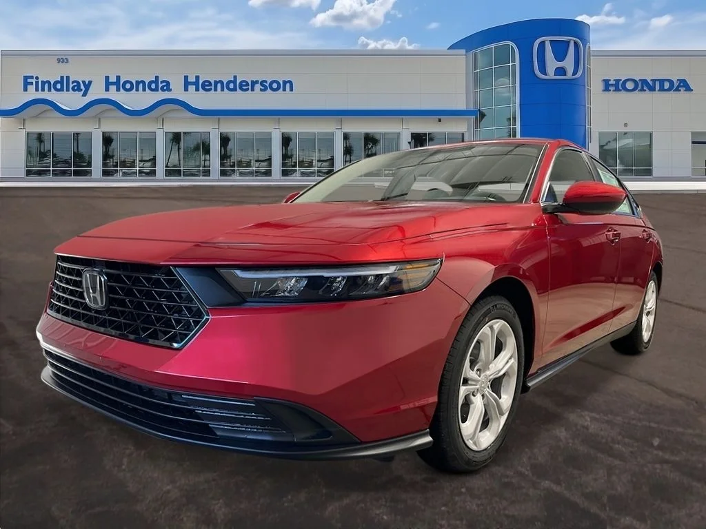 New 2026 Radiant Red Metallic Honda LX image 1