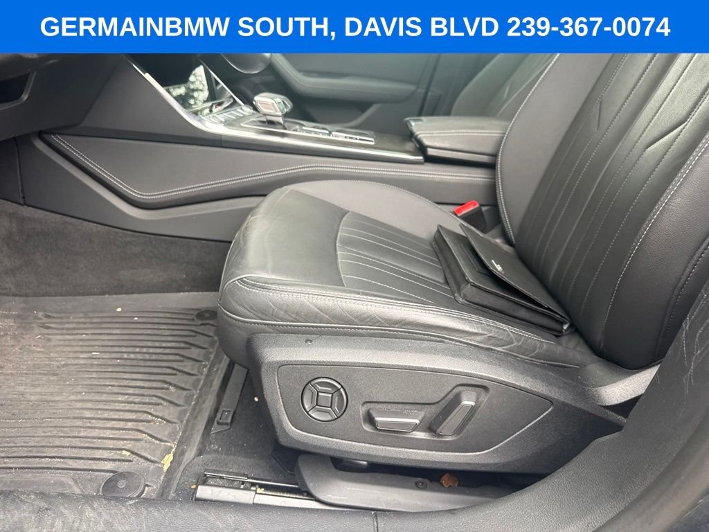 Used 2019 Triton Blue Audi 3.0T Premium Plus image 14