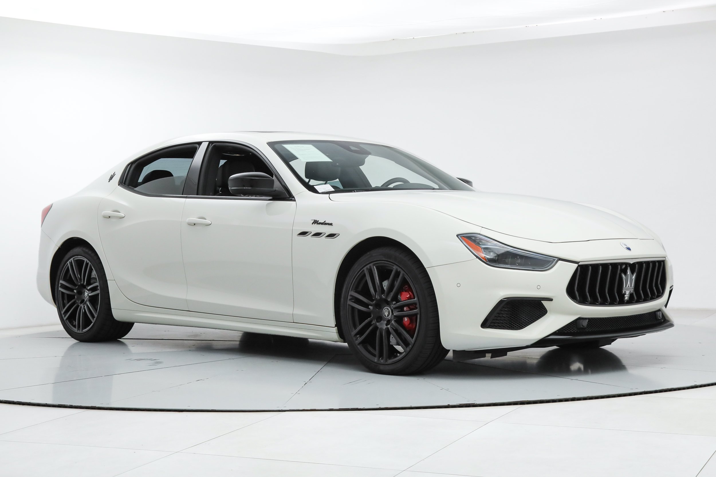 Certified Used 2023 White Maserati Modena image 7