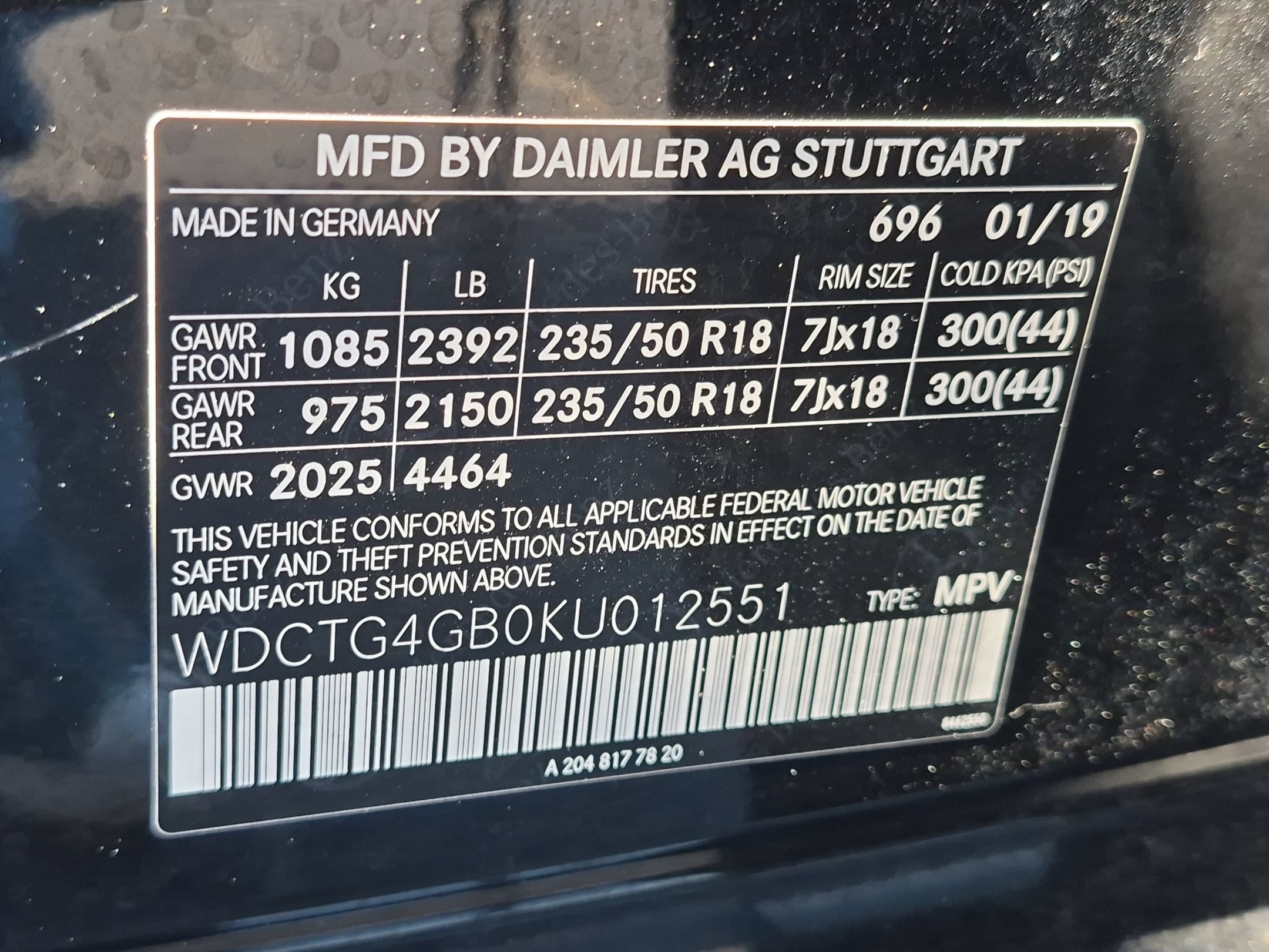 Used 2019 Cosmos Black Metallic Mercedes-Benz GLA 250 image 37