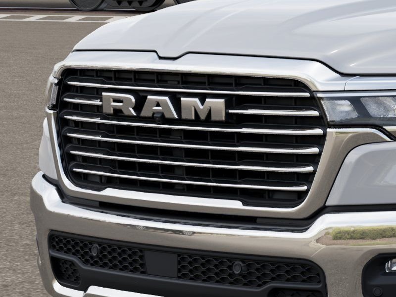 New 2026 Bright White Clear-Coat Exterior Paint RAM Laramie image 11
