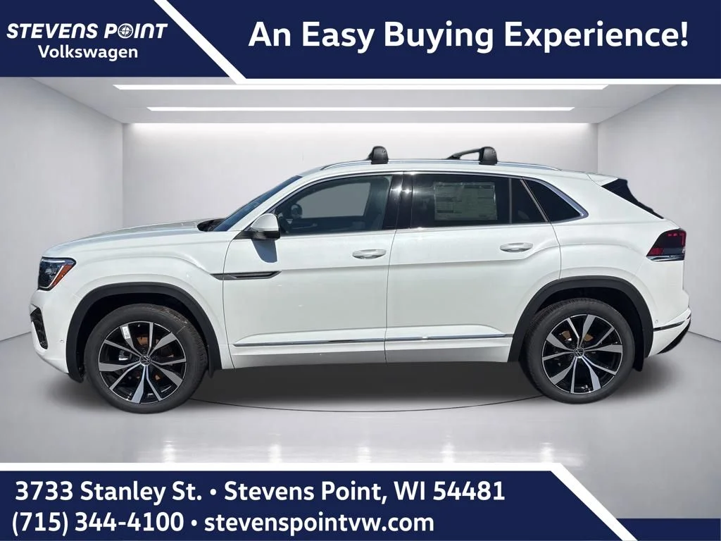 New 2026 Opal White Pearl Volkswagen 2.0T SEL Premium R-Line image 2
