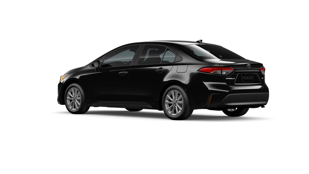 New 2026 Midnight Black Metallic Toyota LE image 6