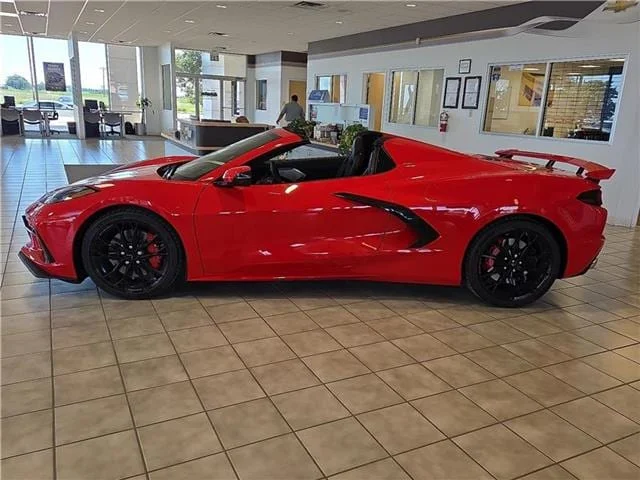 New 2026 GKZ Torch Red Chevrolet Stingray w/3LT image 2