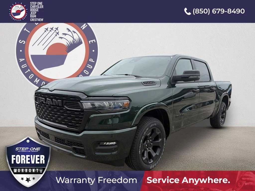 New 2026 Serrano Green Metallic RAM Big Horn/Lone Star image 1