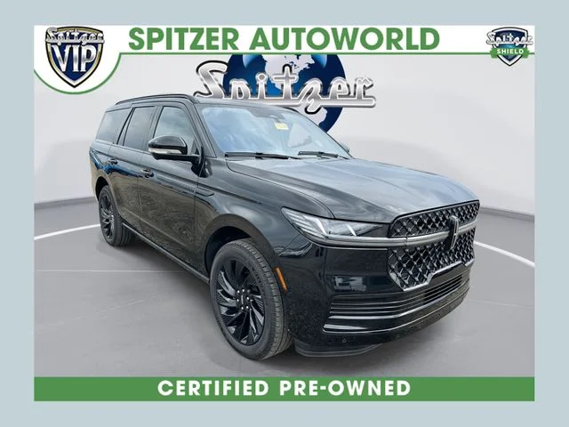 Certified Used 2025 Black Metallic Lincoln Reserve image 1