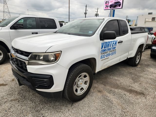 Used 2021 Chevrolet Colorado Work Truck with VIN 1GCHSBEN3M1193306 for sale in Sugar Land, TX