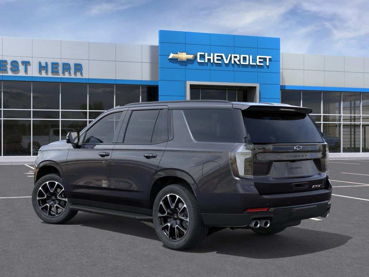 New 2026 Dark Ash Metallic Chevrolet RST image 3