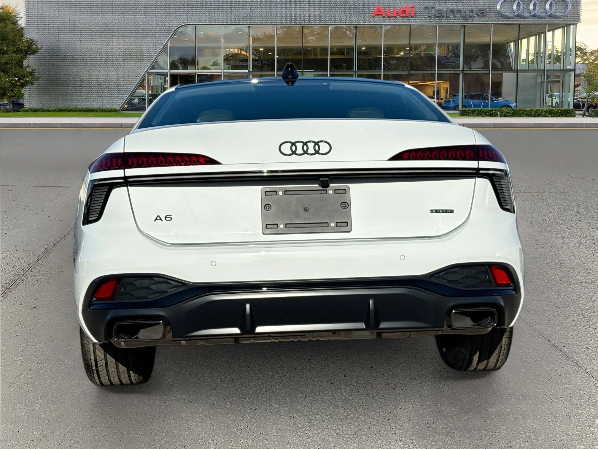 New 2026 Glacier White Metallic Audi Premium Plus image 4