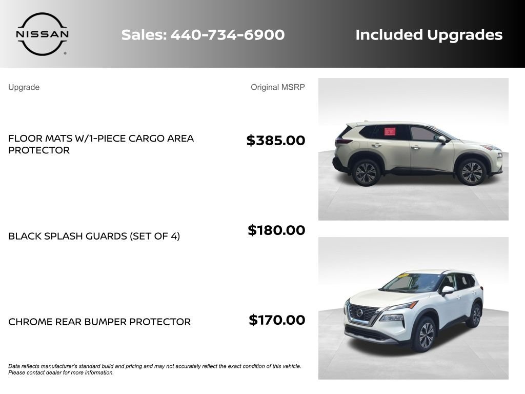 Certified Used 2021 Pearl White Nissan SV image 8
