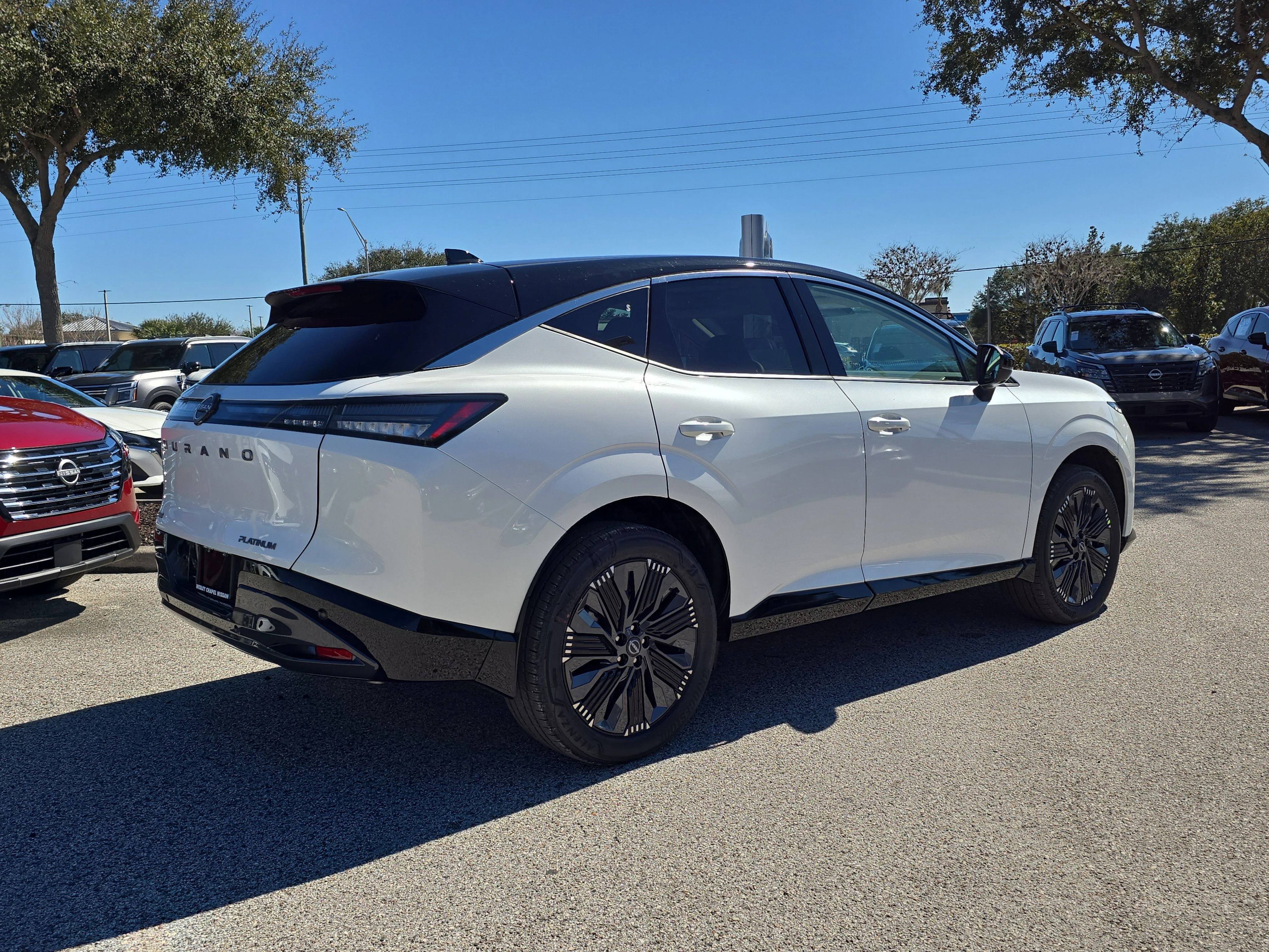 New 2026 Everest White Pearl TriCoat / Super Black Two-tone Nissan Platinum image 8