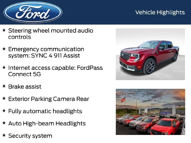 Used 2025 Red Ford Lariat image 9