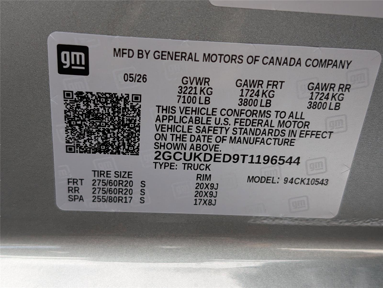 New 2026 Sterling Gray Metallic Chevrolet LT image 22