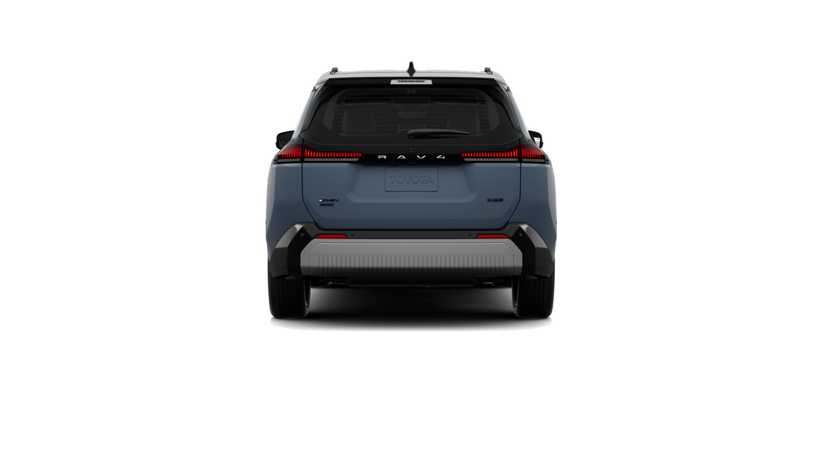 New 2026 Storm Cloud with Midnight Black Metallic roof Toyota XSE image 8