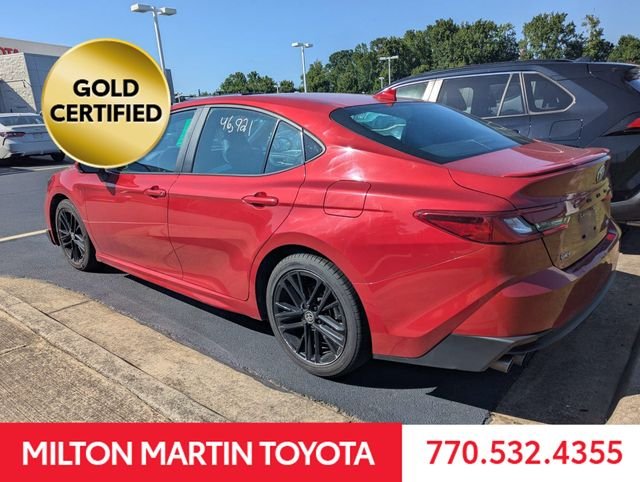 Certified Used 2025 Red Toyota SE image 4
