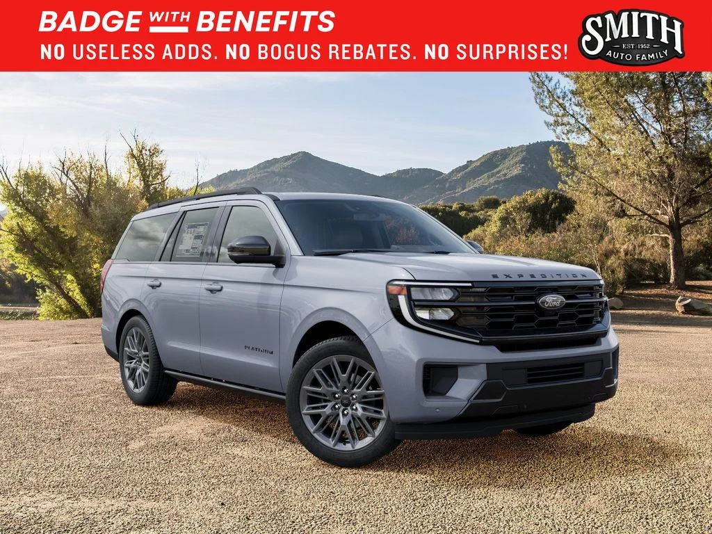 New 2027 Glacier Gray Metallic Tri-Coat Ford Platinum image 5
