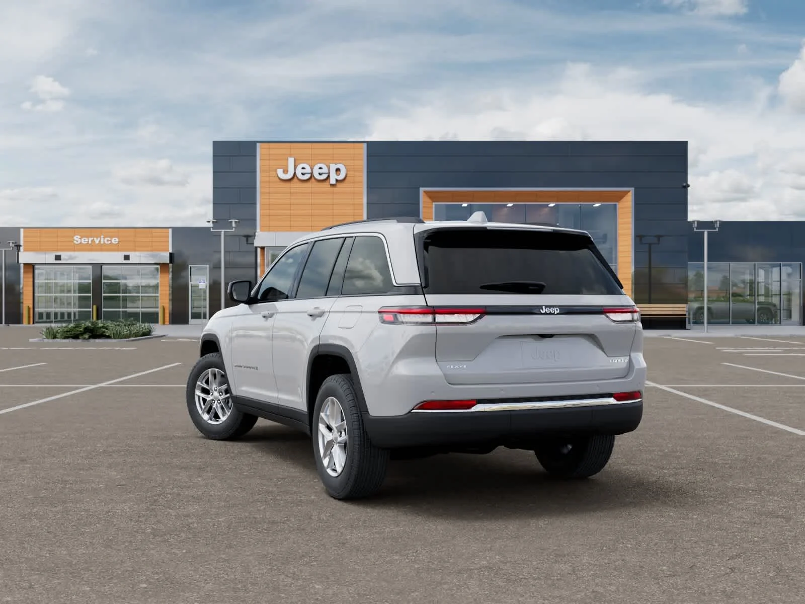 New 2026 Bright White Clearcoat Jeep Laredo image 3