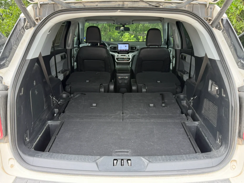 Used 2022 Star White Metallic Tri-Coat Ford XLT image 33