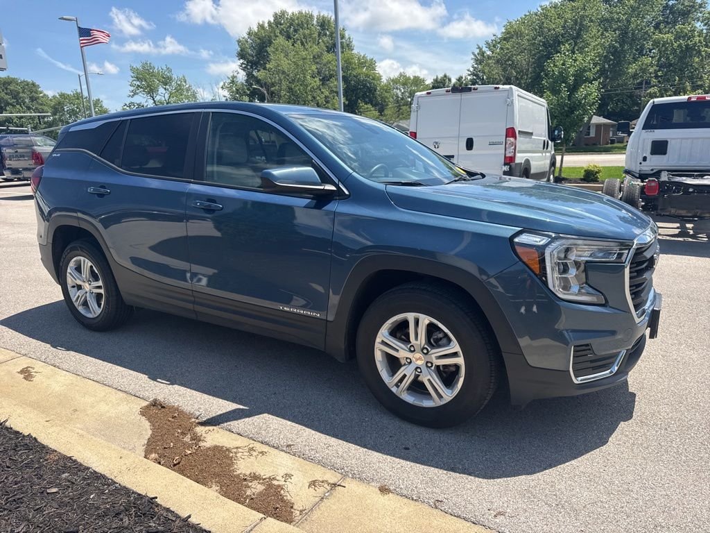 Used 2024 Blue GMC SLE image 7