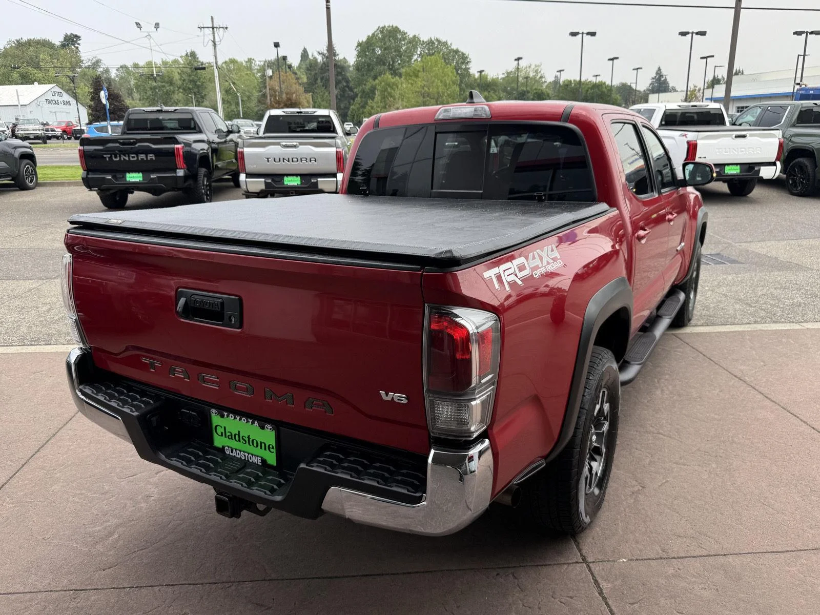 Used 2020 Barcelona Red Metallic Toyota TRD Off Road image 6